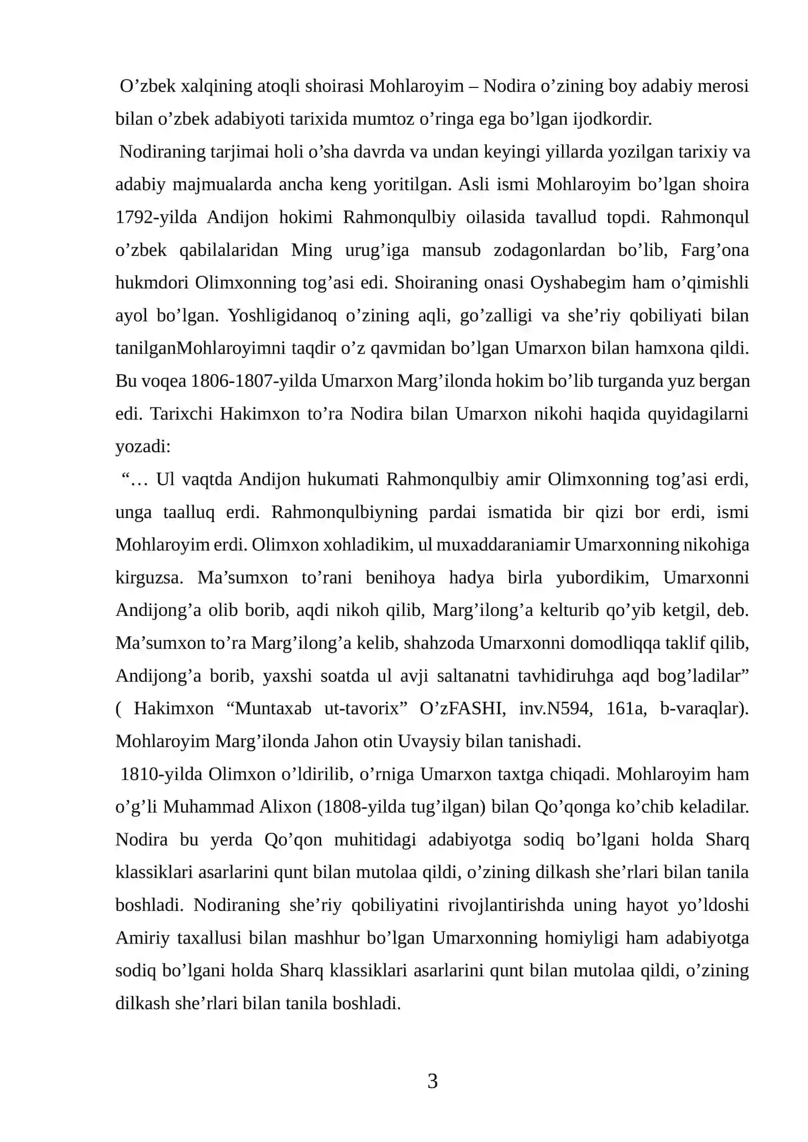 Nodira she’rlarining badiiy latofati 3