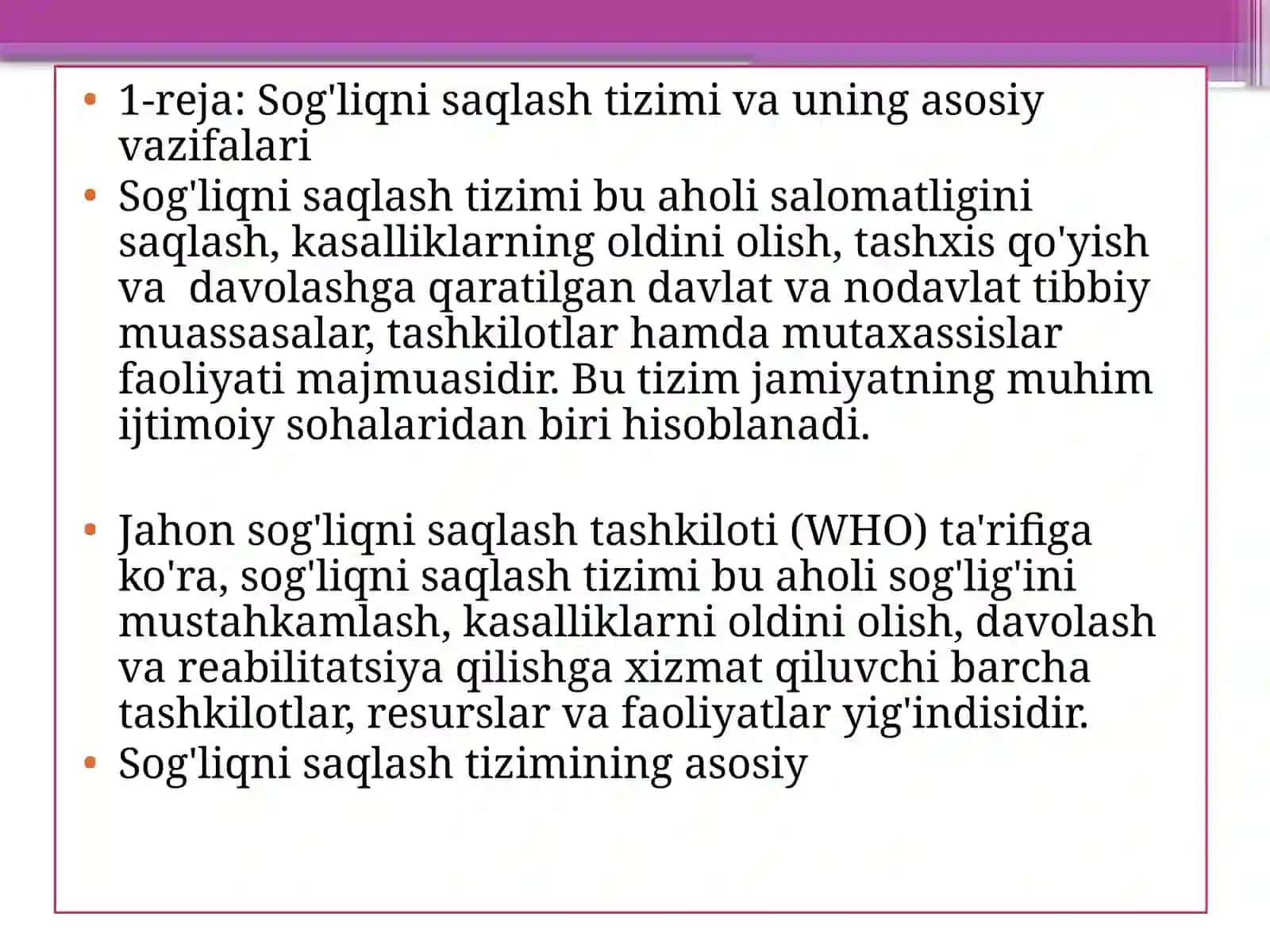 Sog’liqni saqlash va tibbiy yordamning sifatini nazorat qilish 3
