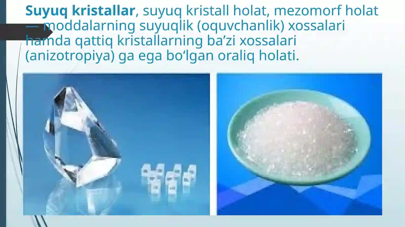 SUYUQ KRISTALLAR 3