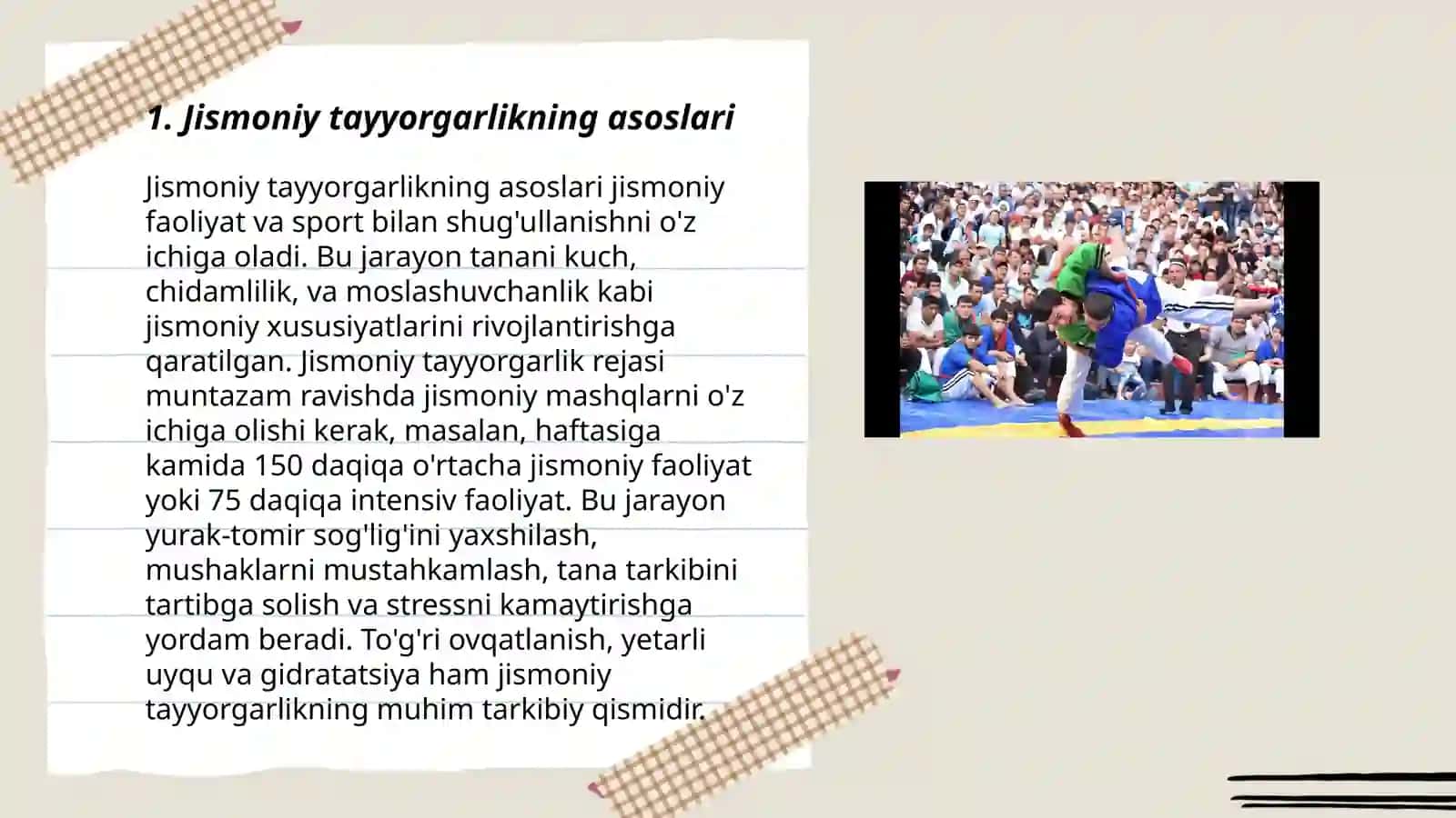 Jismoniy tayyorgarlik rejasi 3