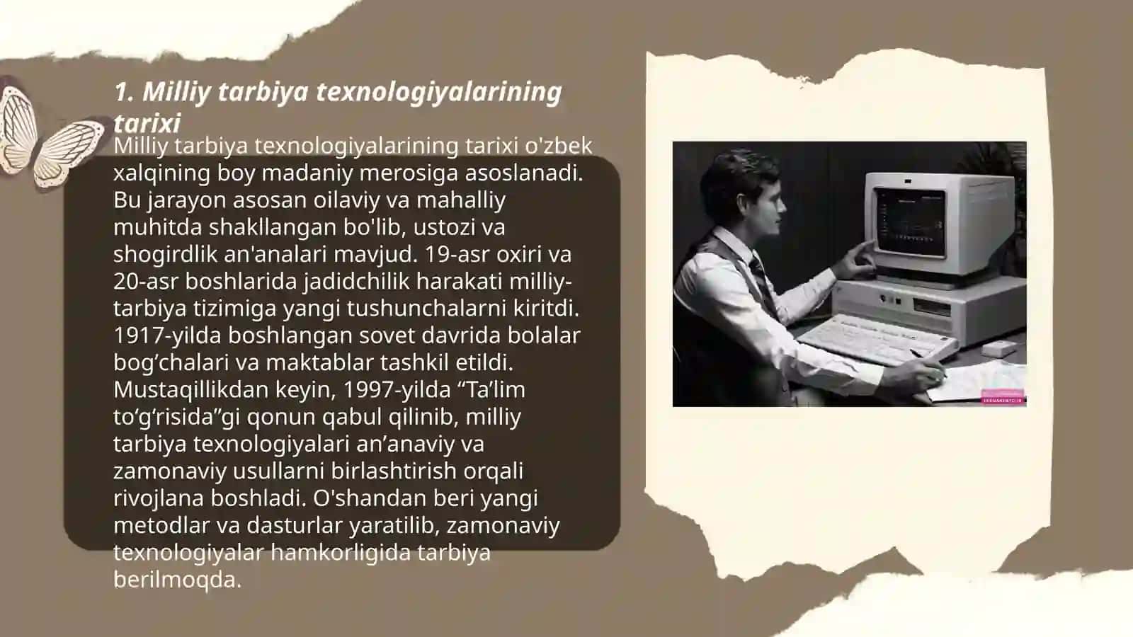 Milliy tarbiya texnologiya turlari va qoʻllash imkoniyatlari 3