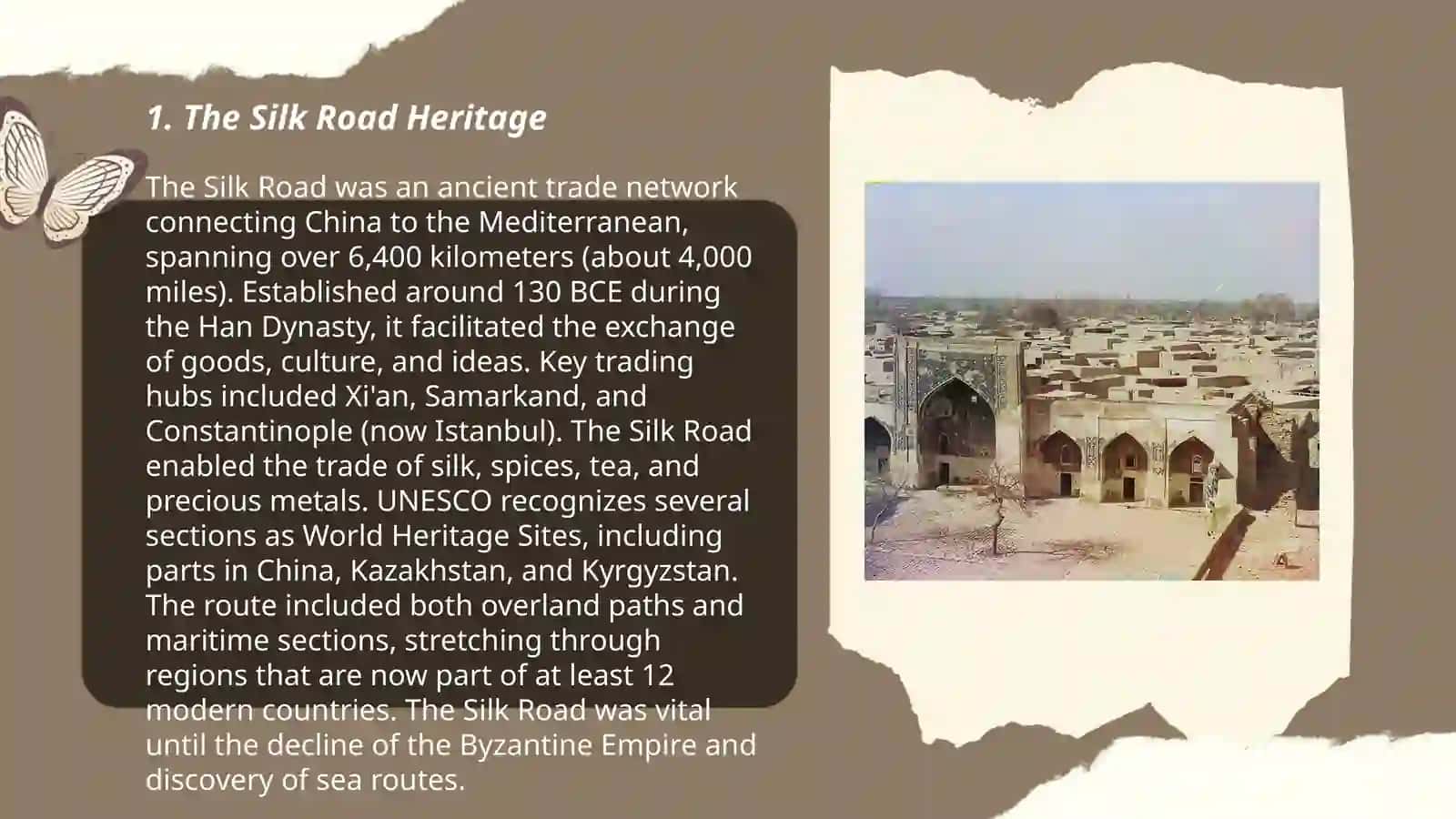 The Silk Road Heritage 3