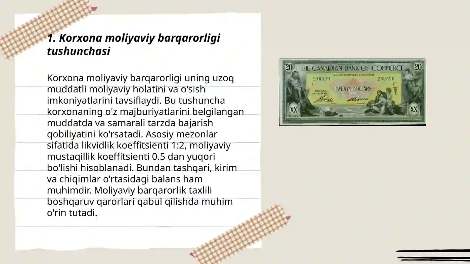 Korxona moliyaviy barqarorligino taminlashda menejment tizimining axamyati 3