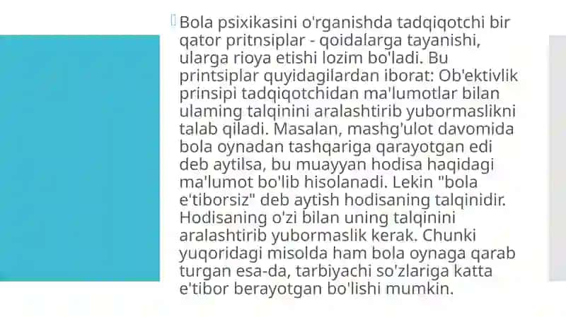 Psixologik tadqiqot shakillari 3