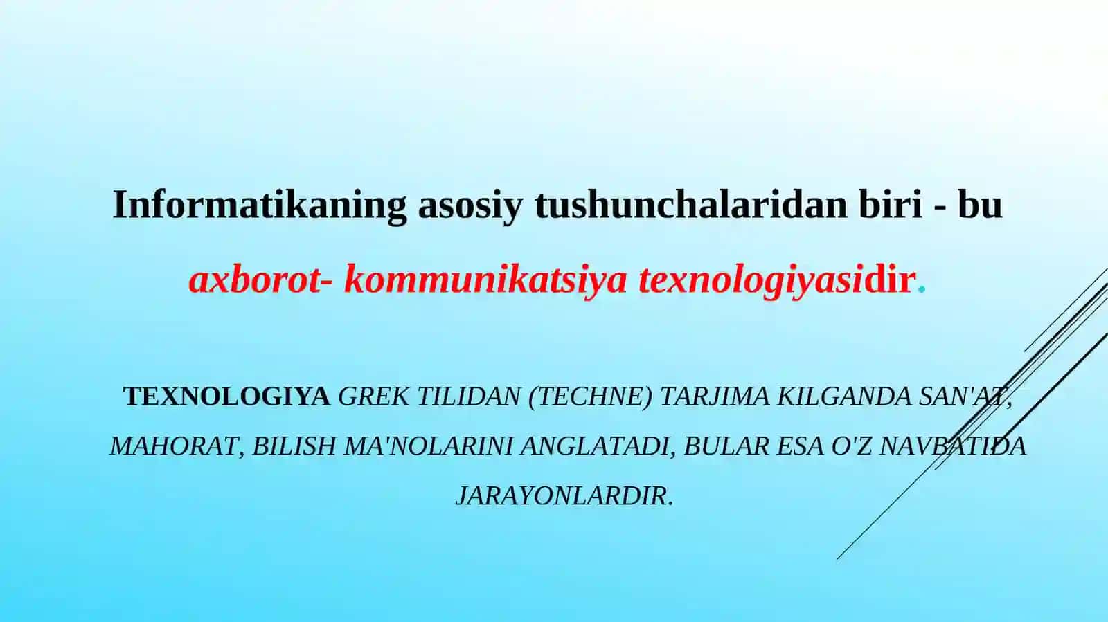 YETAKCHI FAOLIYATIDAzаmоnаviyахbоrоt-kоmmunikаtsiyatехnоlоgiyalаriVA ULARDAN SAMARALI FOYDALANISH 3