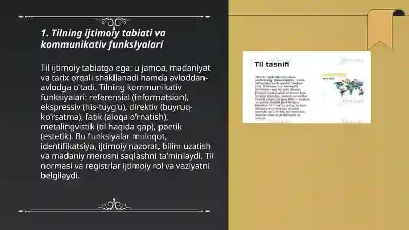 Tilning ijtimoiy, biologik-fiziologik tabiati 3