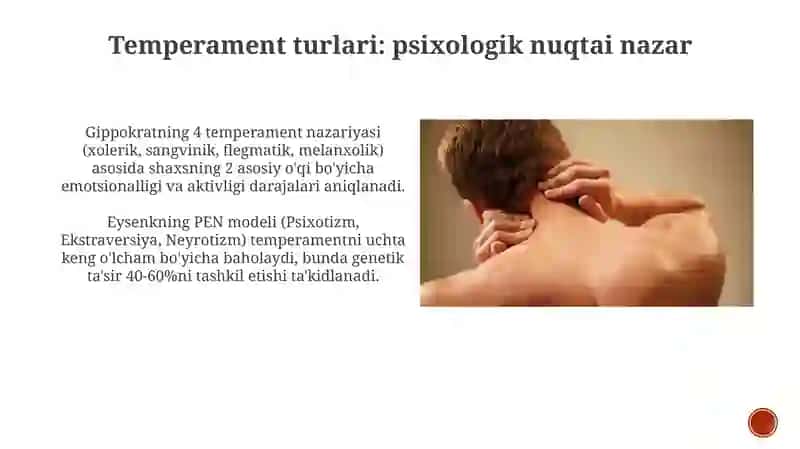 Temperament turlari va ularning fiziologik asoslari 3