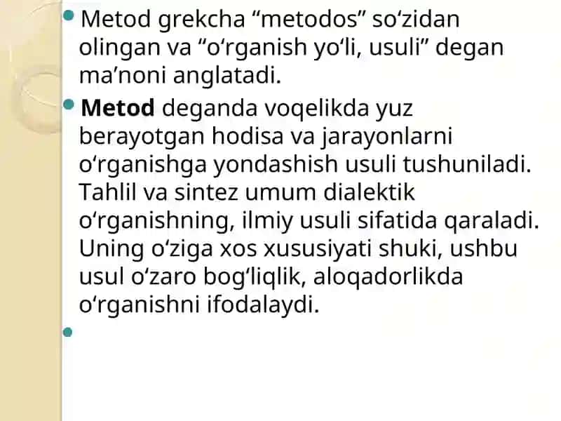 MOLIYAVIYHISOBOTTAHLILINING METODI VA USULLARI 3