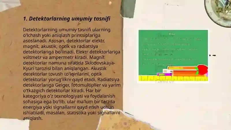 Detektorlarning turlari 3