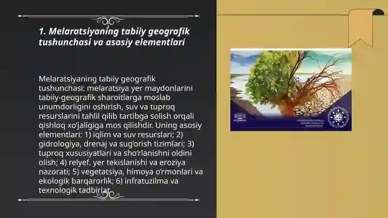 Melaratsiyaning tabiiy geografik asoslari 3