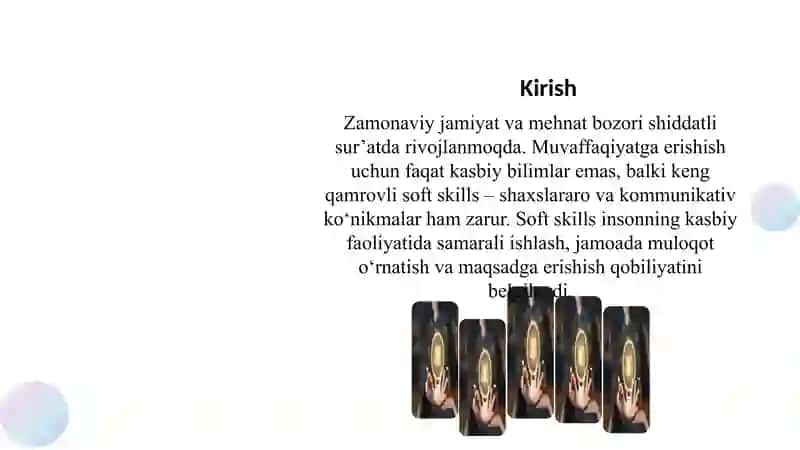 Soft skills – to‘g‘ri yozish, har xil turdagi matnlar bilan ishlash va qayta yaratish 3