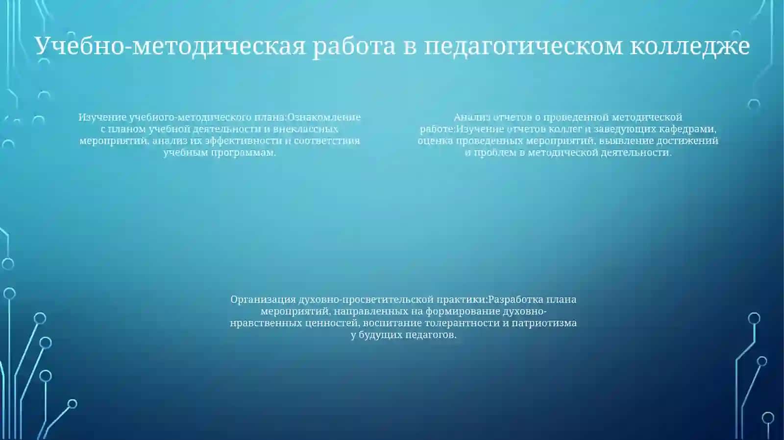 Учебно-методическая работа 3