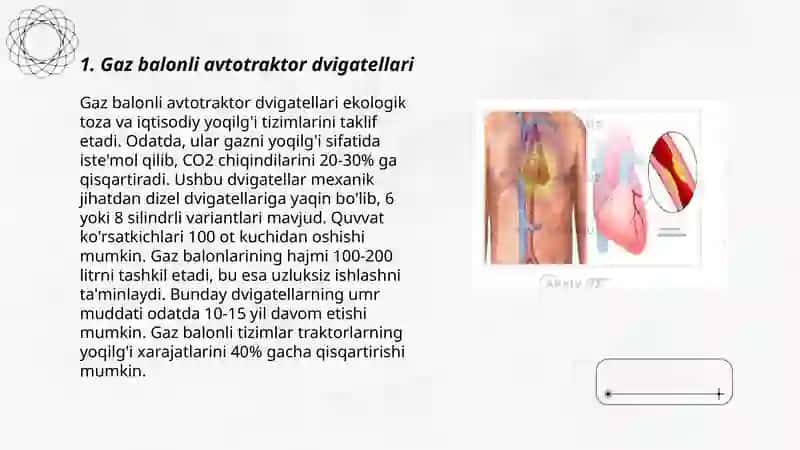 Gaz balonli avtotraktor dvigatellarining taminlash tizimini tuzilishi va ishlashi 3