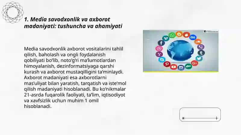 Media savodxonlik va axborot madaniyati 3