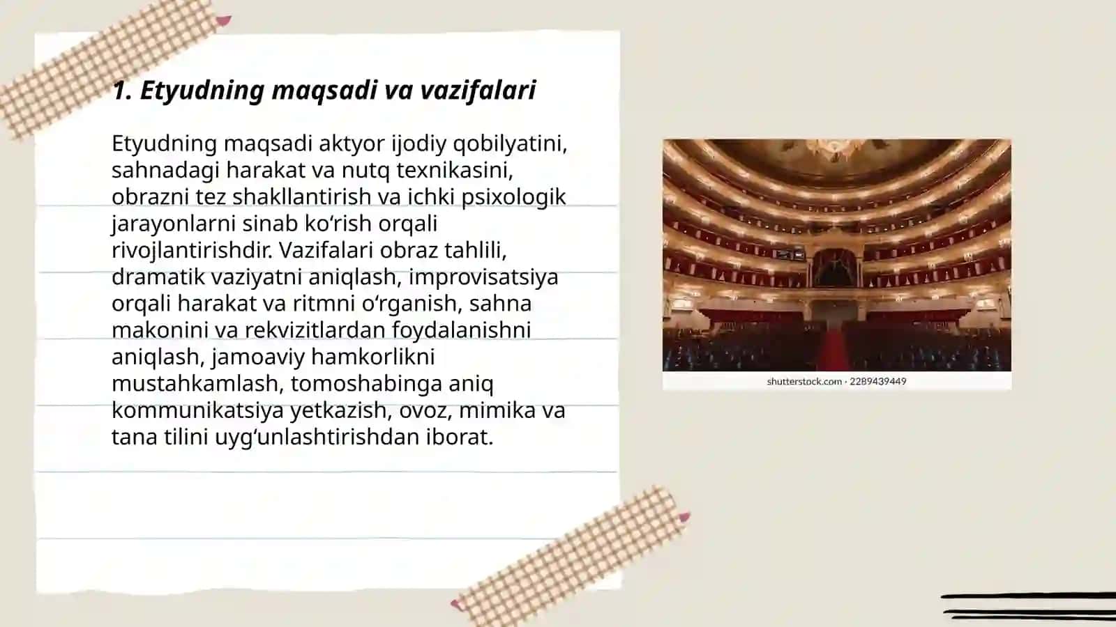Etyudlarni sahnalashtirish 3