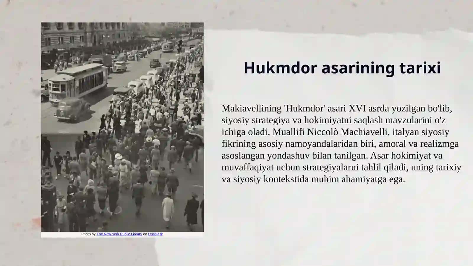 Makiavellining "Hukmdor" asari 3