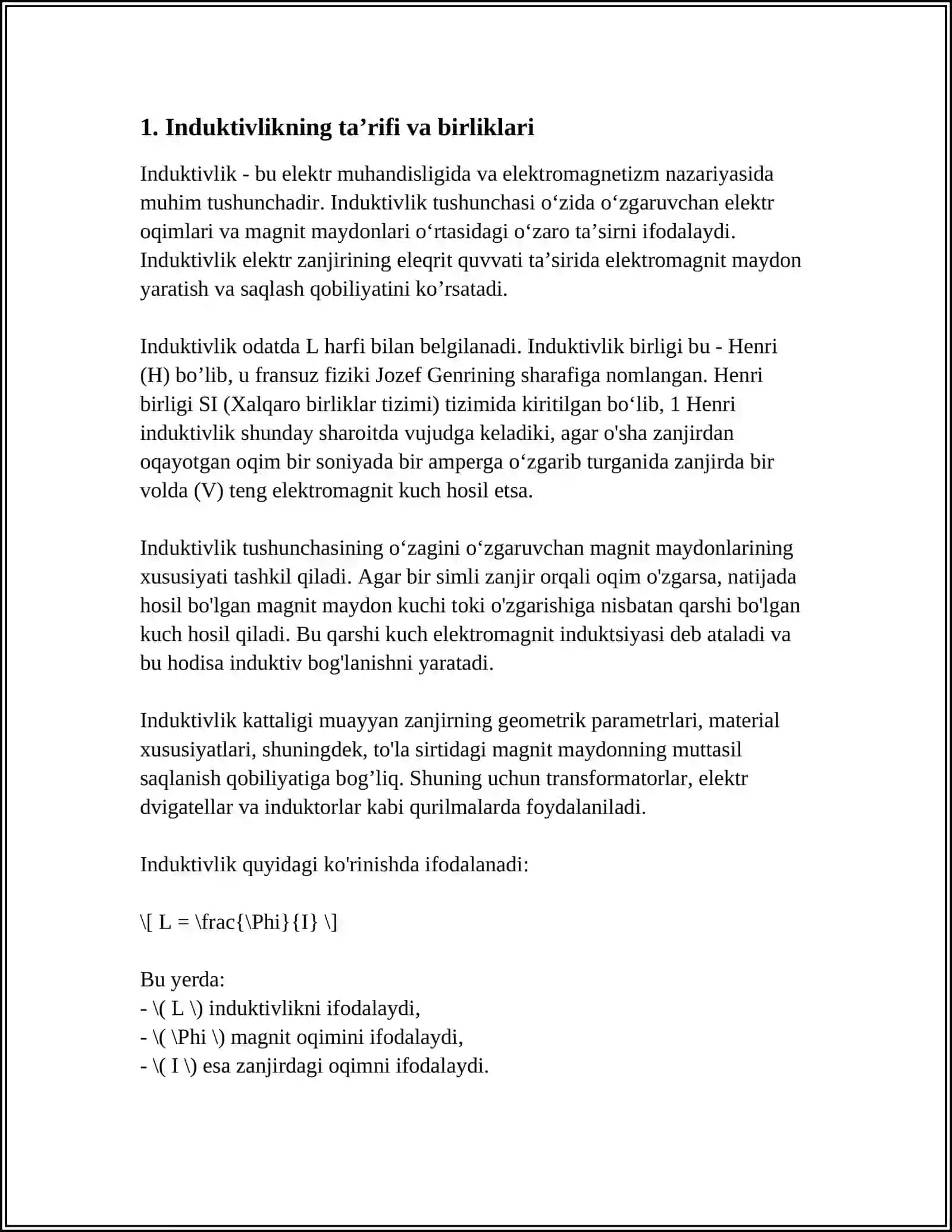 INDUKTIVLIK HAQIDA 3
