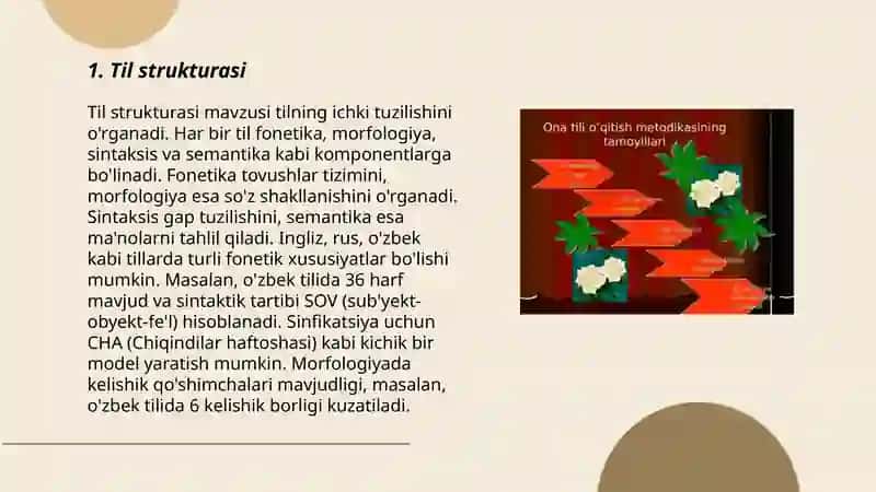 Umumiy tilshunoslik ona tili glassary 3