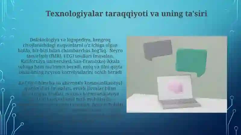Tilshunoslikning logopediya va defektologiya bilan munosabati 3