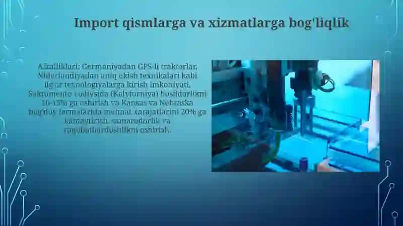 Xorijiy firma qishloq xujaligi texnikalarining afzalligi va kamchiligi 3