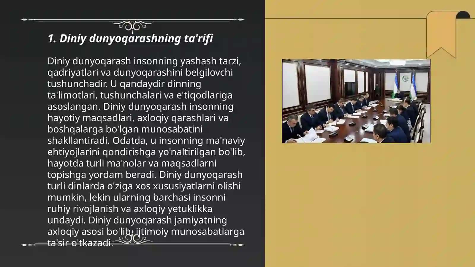 Diniy dunyoqarashning mohiyati va vazifalari 3