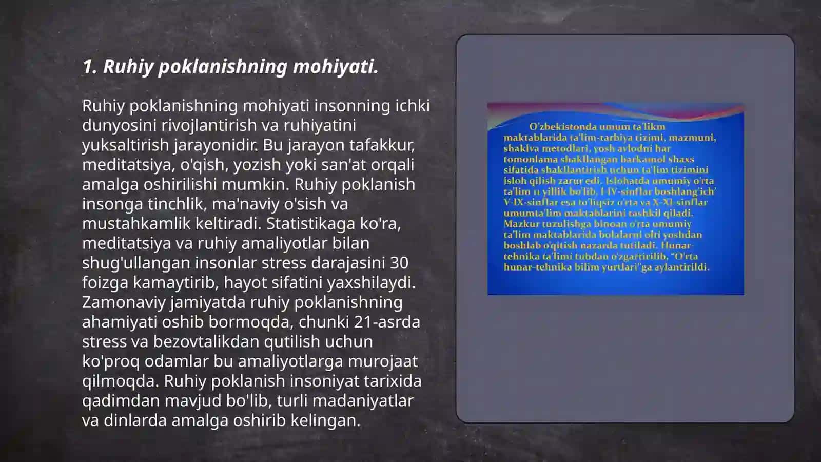 Ruhiy poklanishning diniy-axloqiy mezonlari 3