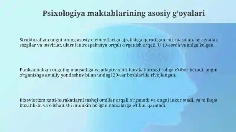 Psixologiya maktablari 3