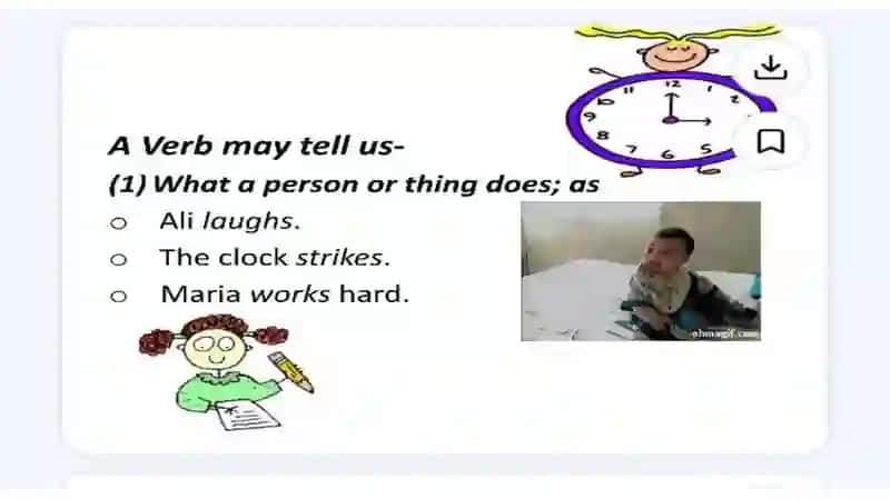 Linguistic features of verb 3