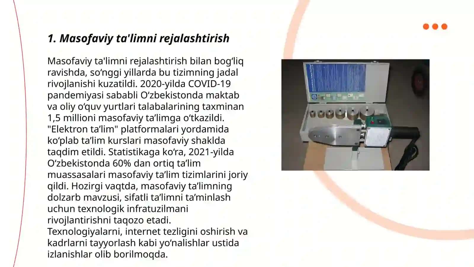 Masofaviy taʼlimni tashkil etish va boshqarish 3