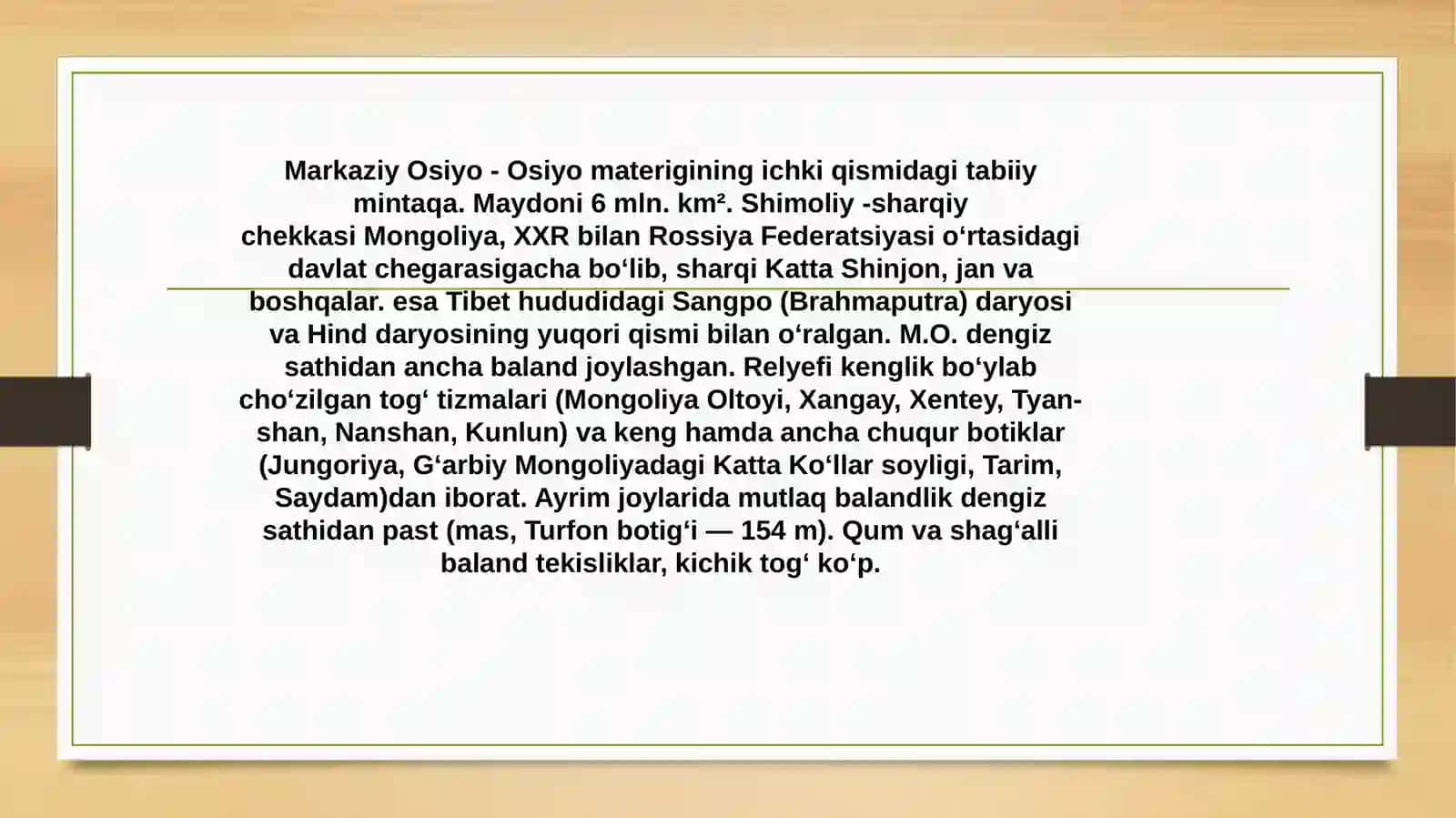 Markaziy osiyo jahon sivilizatsiyalar beshigi 3
