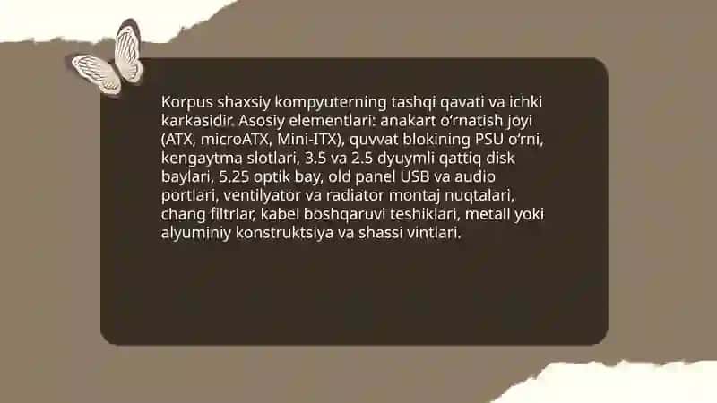 shaxsiy kompyuterning tuzilishi 3