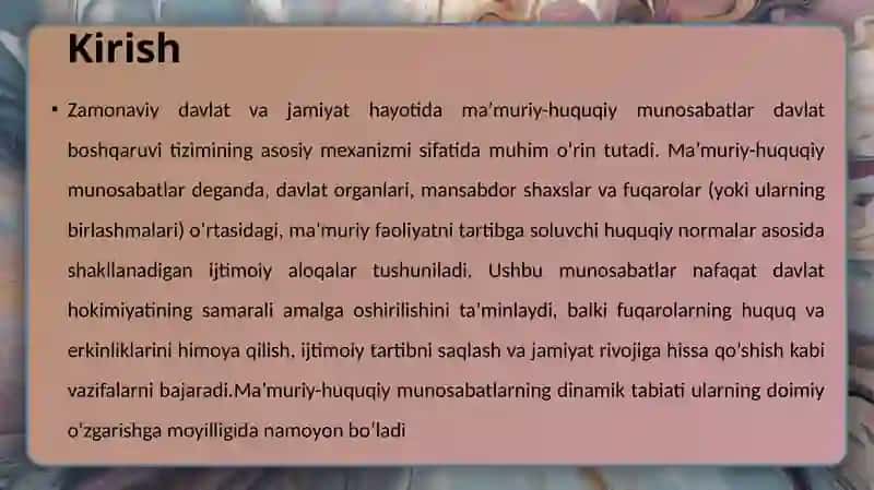 Ma’muriy-huquqiymunosabatlarningvujudgakelishi 3