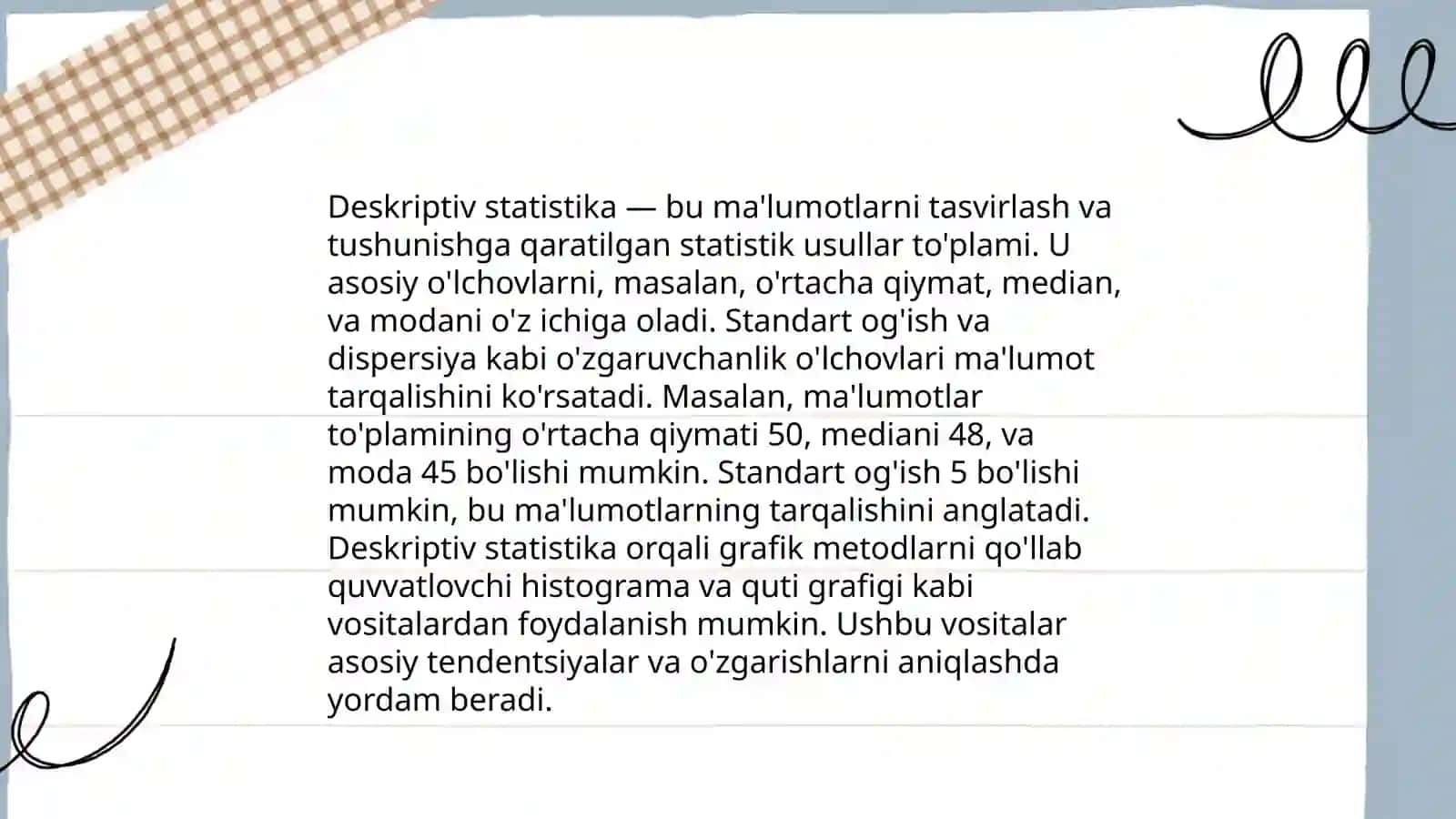 Matematik statistika elementlari 3