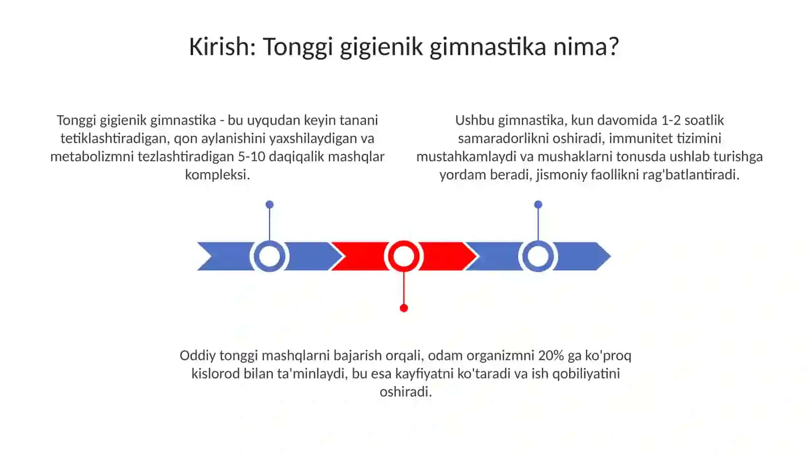 Ertalabki gigiyenik gimnastika majmuaviy mashq turlari 3
