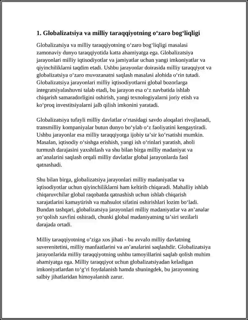 GLOBAL JARAYONLAR VA TARAQIYAT MAHIYOTI 3