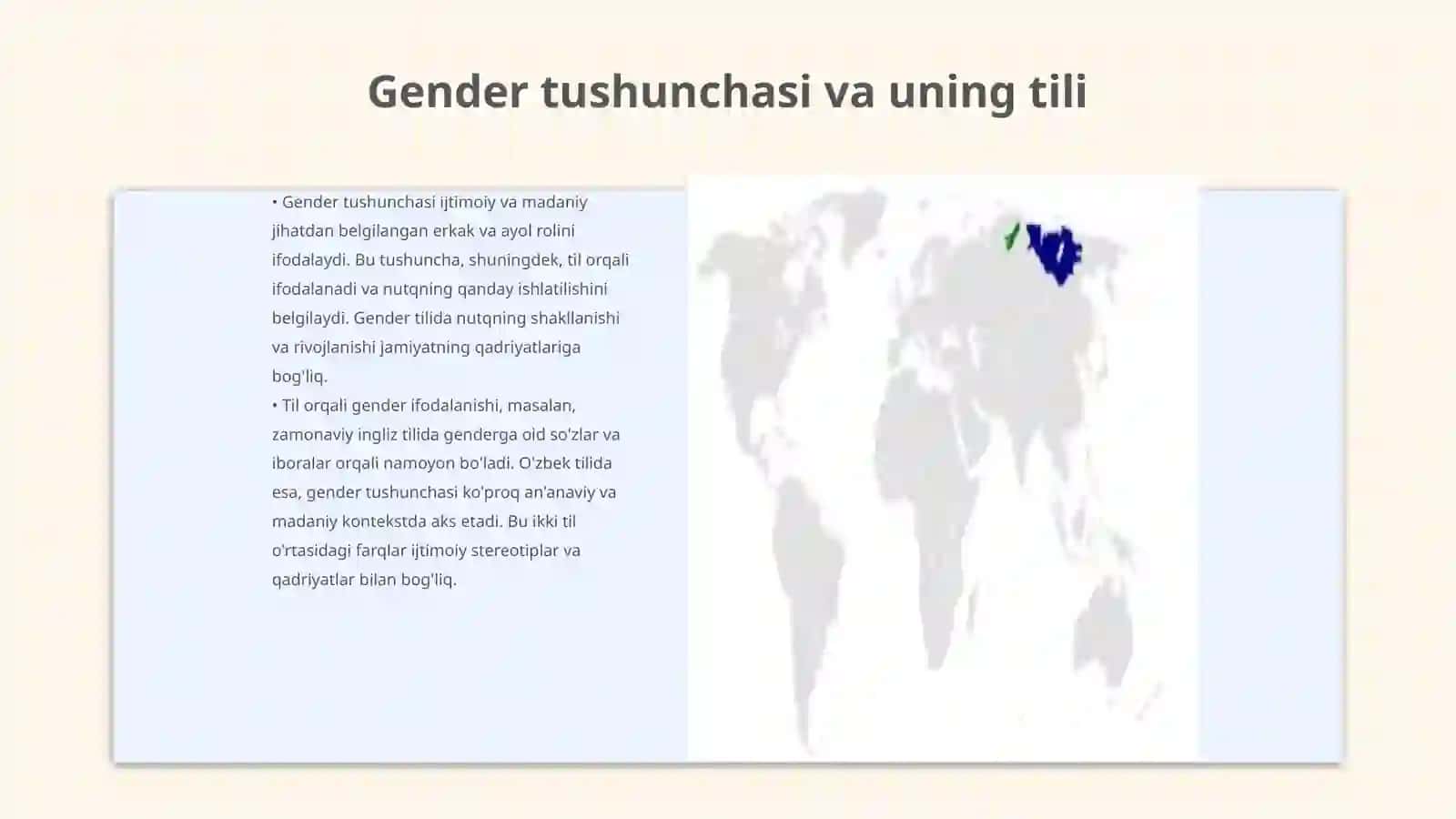 Ingliz va o’zbek tillarida gender nutqidagi o’ziga xosliklar 3