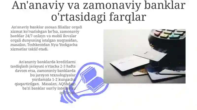 An'anaviy va zamonaviy bank 3