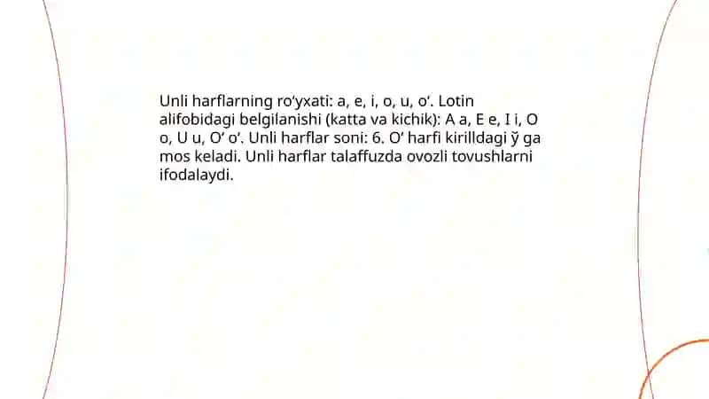 Unli va undosh harflar imlosi 3
