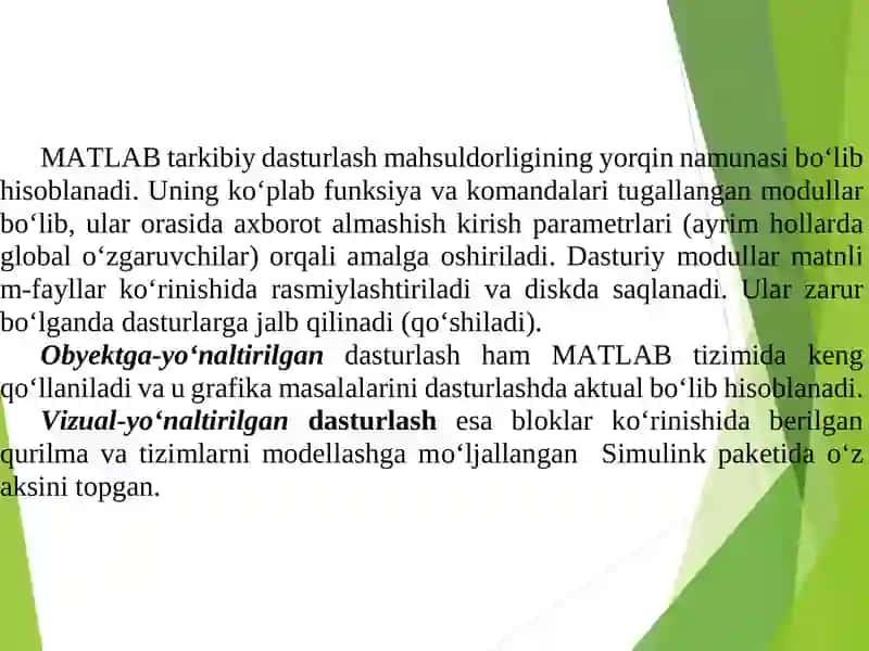 "Energetika masalalarini dasturlashtirish usullari va vositalari" 3