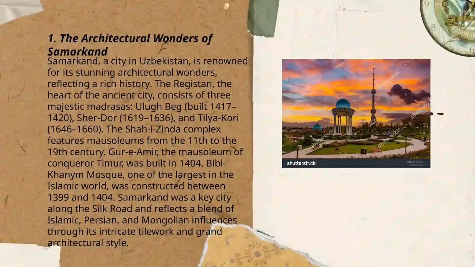 The Architectural Wonders of Samarkand 3