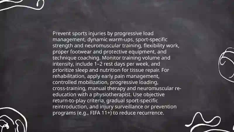 Prevent sports injuries 3