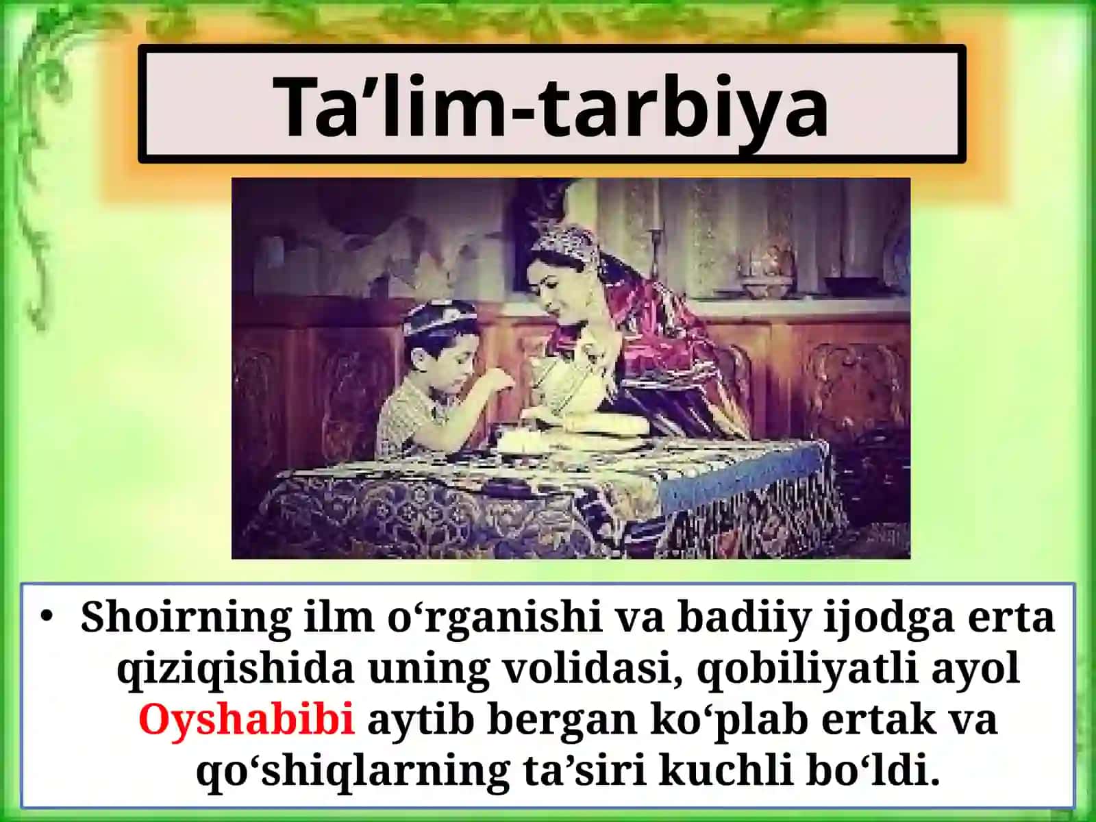 5-sinf Adabiyot Muhammad Aminxo'ja Muqimiy dars taqdimot 3