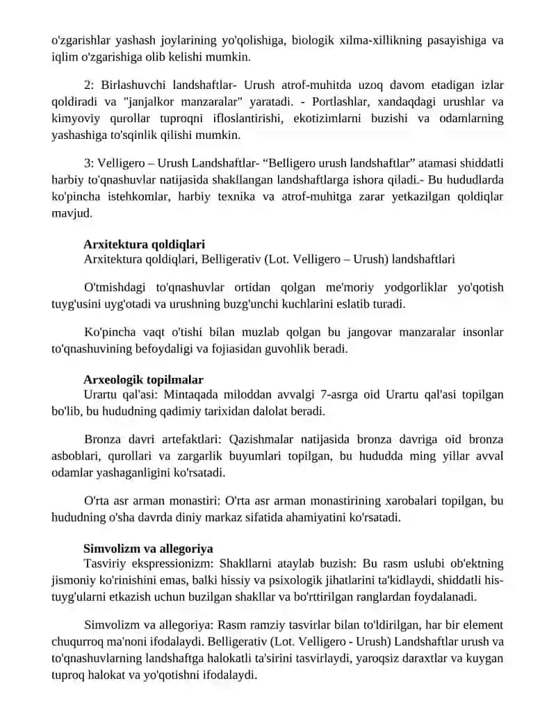 Belligerativ Landshaftlar 3