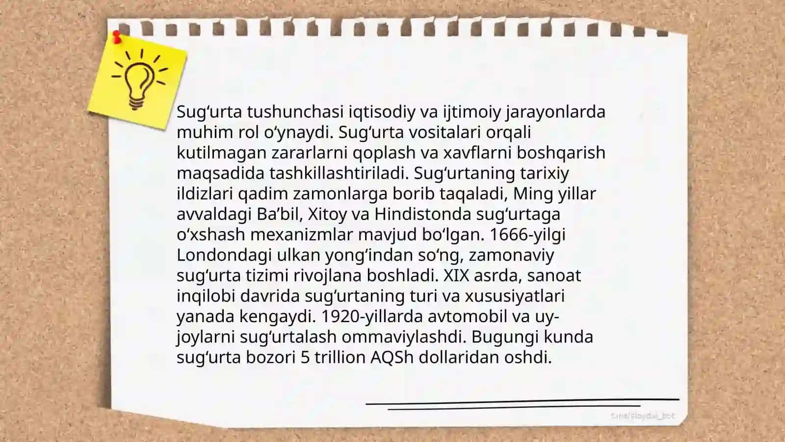 Sug‘urtamng nazariy asoslari va iqtisodiy mohiyati 3