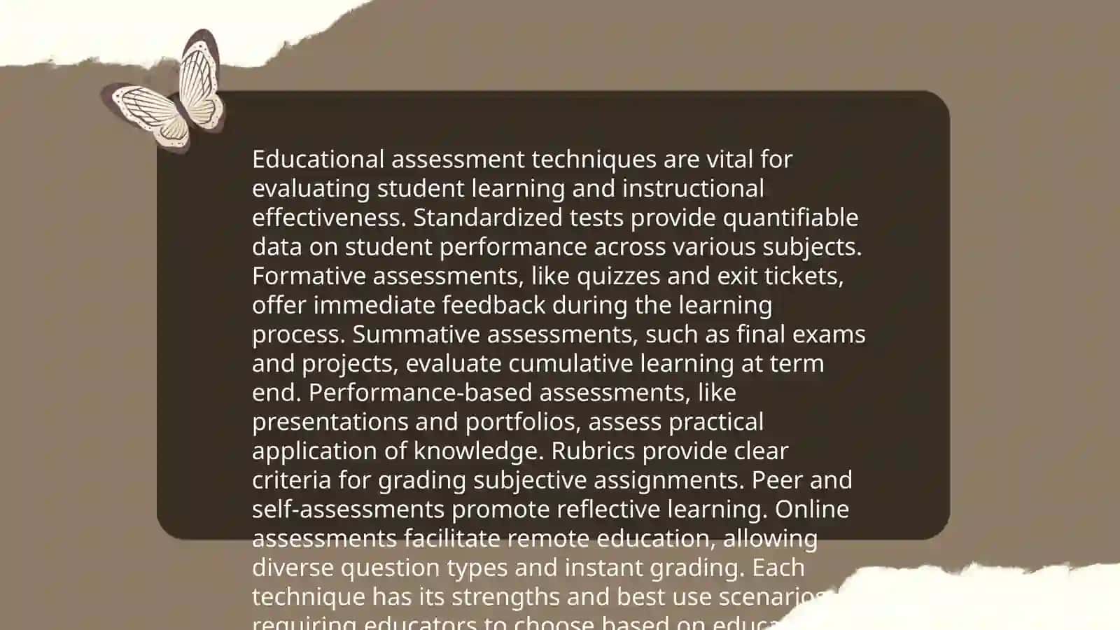 Assessment report 3