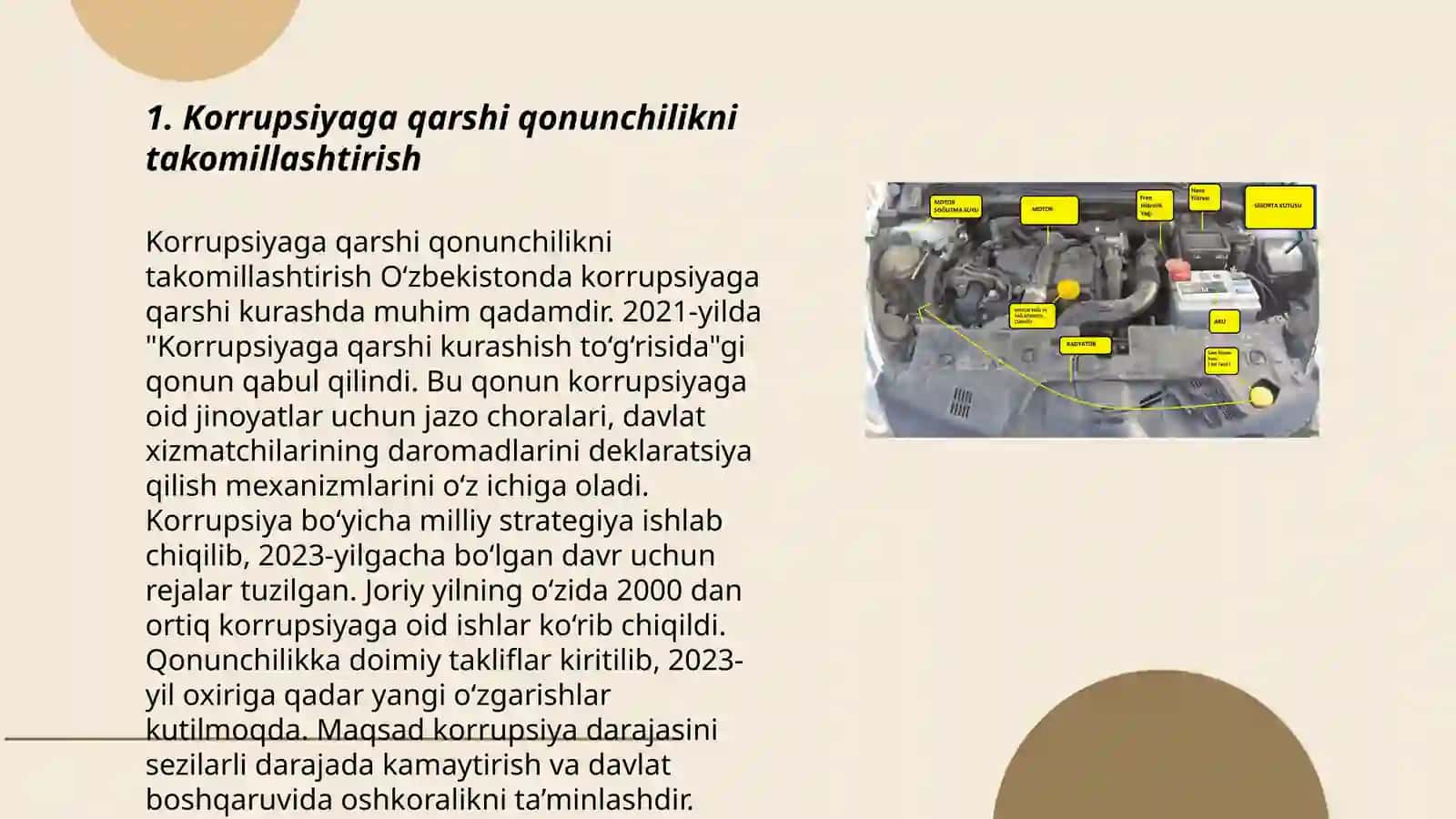 O‘zbekistonda korrupsiyaga qarshi kurash masalalari 3