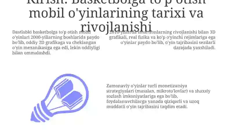 Harakatli oʻyinlar savatga toʻp tashlash 3