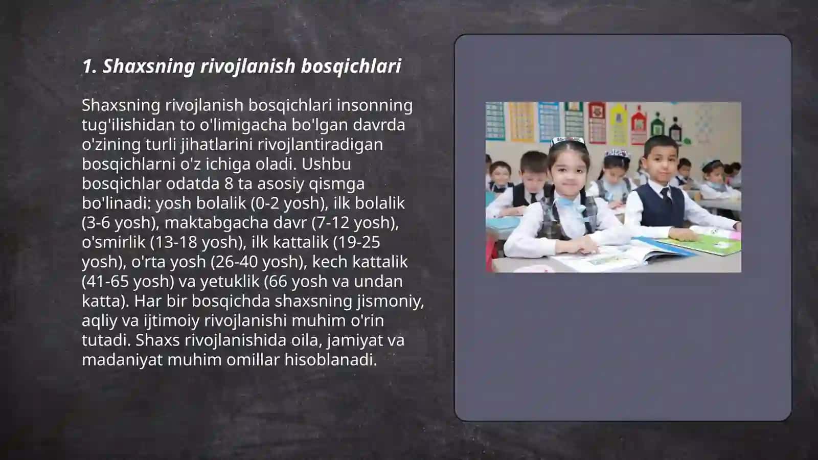 Shaxsning rivojlanishi tarbiyasi va ijtimoiylashuvi tarbiya maqsadi va vazifalari 3