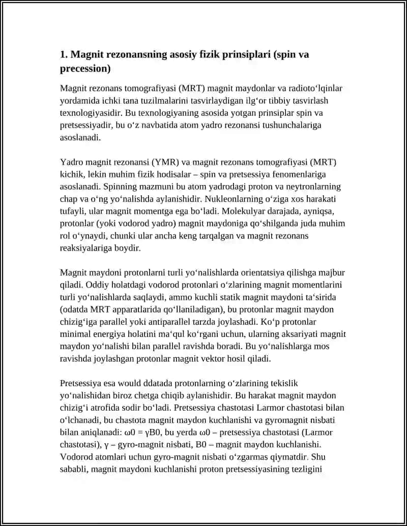 MAGNIT REZONANS TOMOGRAFIYANING FIZIK ASOSLARI ELASTOGRAFIYA ASOSLARI 3