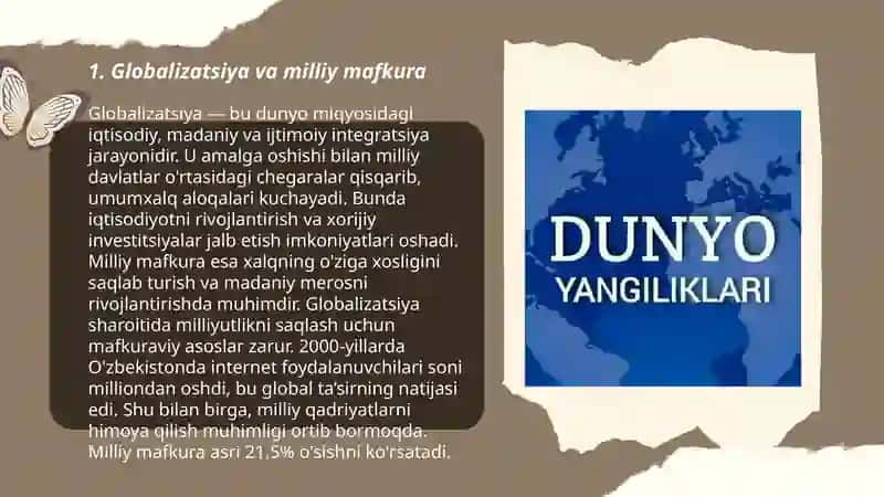 Dunyoning turli mamlakatlaridagi yangiliklarning mafkuraviy ta'siri 3
